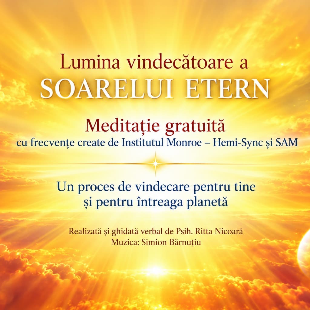 Lumina vindecătoare a Soarelui Etern